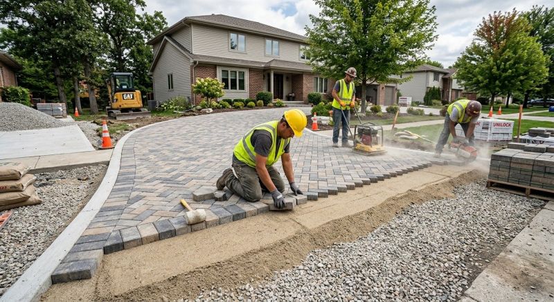 Driveway Pavers Installation in Ogden, UT